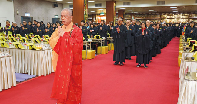 天祥宝塔禅寺一百零七年新春金刚般若宝忏暨合礼团拜大法会